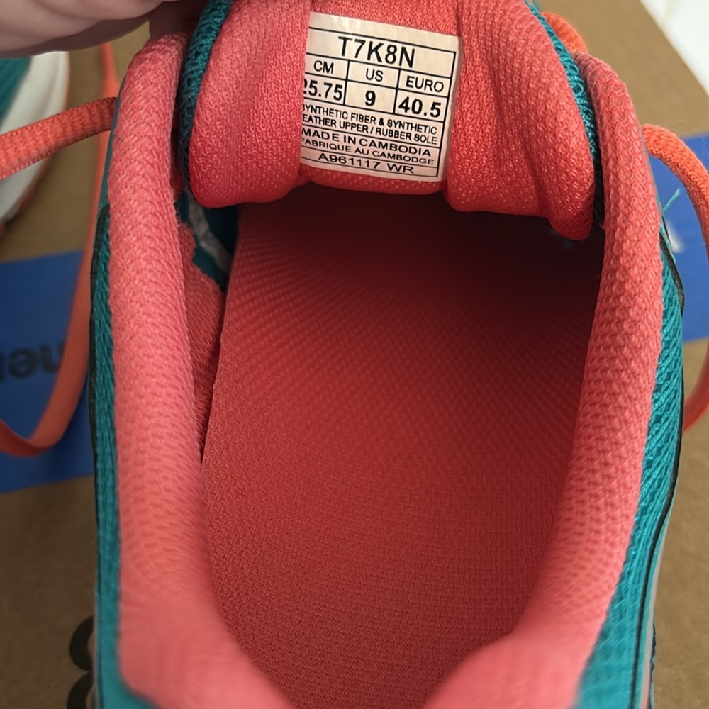 ASICS Running Tennis Shoes Size 9 - Picture 4 of 4